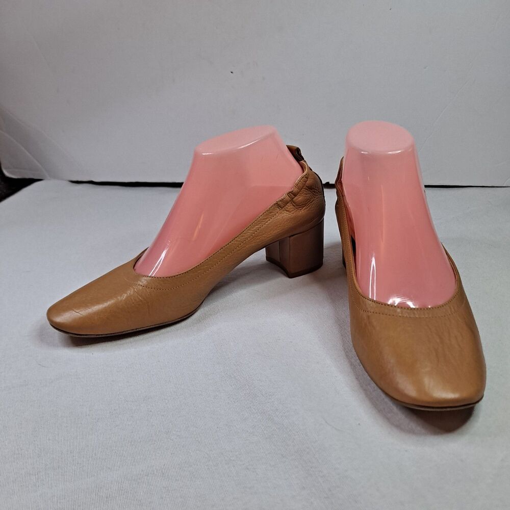 Summit By White Mountain Ballet Inspired Heels Women's Size 39 (8.5 US ) Tan